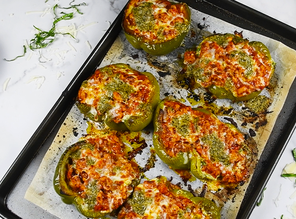 Lasagna Stuffed Peppers - Step 9